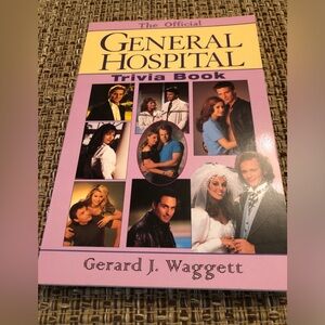 Book - new - The Official - General Hospital Trivia Book